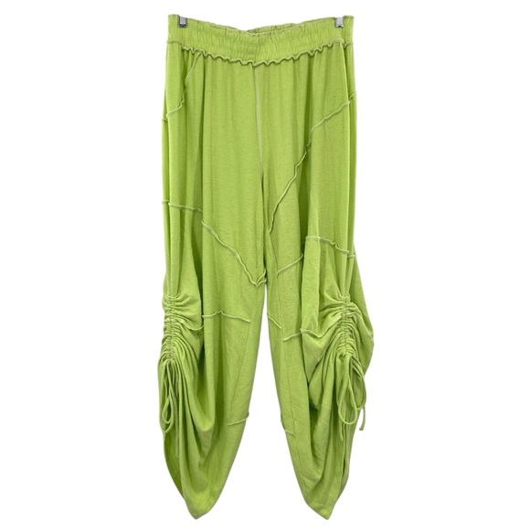 Urban Outfitters Pants - Out From Under Urban Outfitters Green Ballon Cinched Fuzzy Lounge Pants